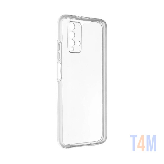 Funda de Silicona 360º para Xiaomi Redmi Note 9 Transparente